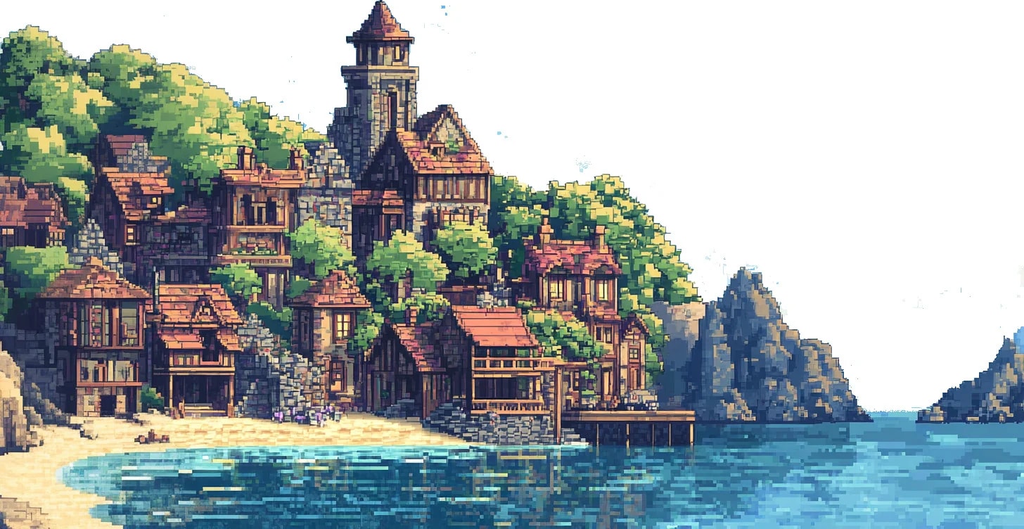Иллюстрация из приключения «Берег грёз»